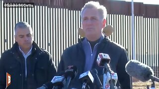 Speaker Kevin McCarthy is LIVE from the AZ-Mexico Border…
