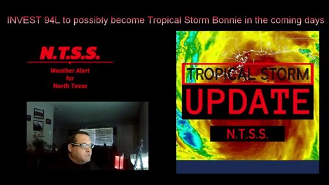 INVEST 94L could reach Hurricane strength and enter the Gulf of Mexico !!