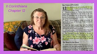 II Corinthians 12 : 04/28/24 (Posted 06/11/24)