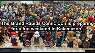 The Grand Rapids Comic Con is preparing for a fun weekend in Kalamazoo.