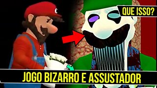 Jogo BIZARRO e Assustador do Mario | Mario Dolor #shorts