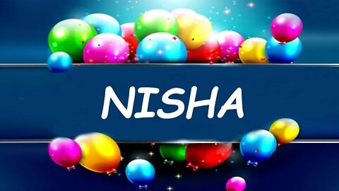 Happy Birthday to Nisha - Birthday Wish From Birthday Bash