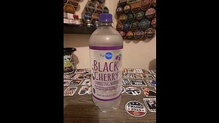 Pur Aqua Black Cherry Sparkling Water