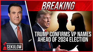 BREAKING: Trump Confirms VP Names Ahead of 2024 Election