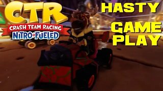 Crash Team Racing: Nitro Fueled - Hasty Gameplay - PlayStation 4 😎Benjamillion