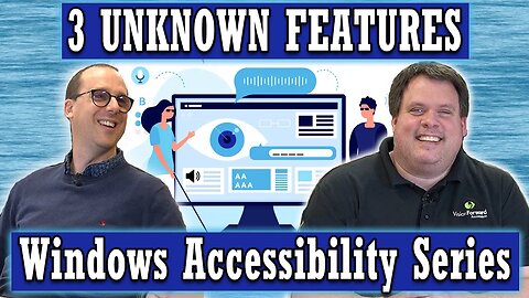 3 Windows accessibility features you might not know yet!