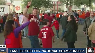 Fans excited for National Championship