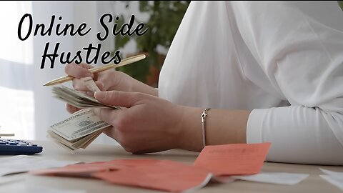 Online side hustles (beginner friendly + easy to start!)