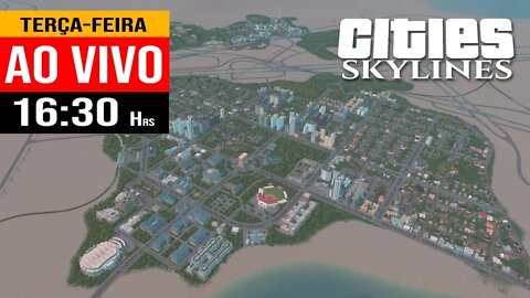 AO VIVO - Cities: Skylines - Saarense 24