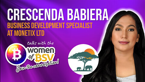 Crescenda Babiera, Business Development Specialist at Monetix - Conversation #69 with the WoBSV