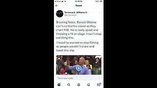 even obama Can't Stop the f*ck joe biden chant Now, It's Coming! - Doc Rich