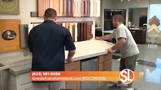 Kitchen or bathroom need a new look? Call Granite Transformations of North Phoenix can help