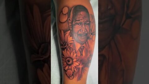 Incredible Family Portrait Tattoo