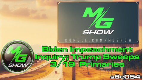 Biden Impeachment Inquiry; Trump Sweeps 3/19 Primaries