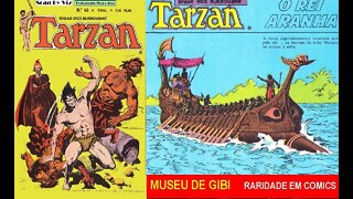 TARZAN FORMATINHO 45 A O REI ARANHA historia em quadrinhos #museudogibi #quadrinhos #comics