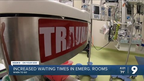 Tucson Hospitals See Increased Waiting Times In Emergency Rooms