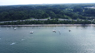 A Mile Of Beach On Lake Ontario