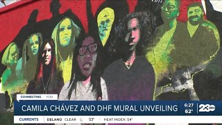 Camila Chávez and DHF Mural unveiling