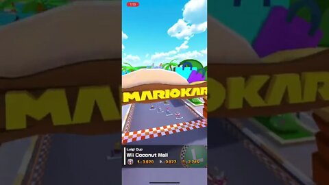 Mario Kart Tour - Wii Coconut Mall Track Intro