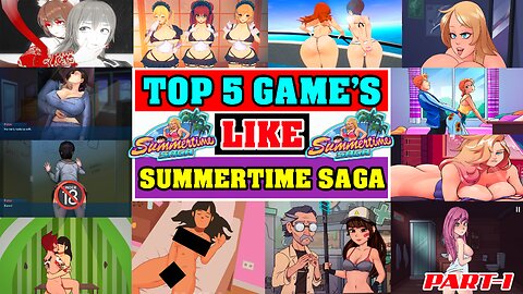 Top 5 Game's Like Summertime saga | For Android/Win/Linux | 2024 | EzrCaGaminG | Part-1