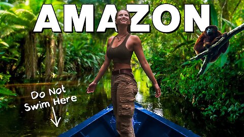 Explored the AMAZON RAINFOREST for 100 Hours