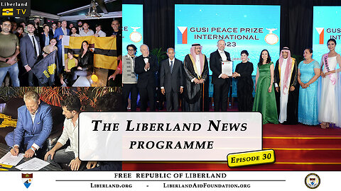 Liberland News Programme Episode 30 - Javier Milei | the Gusi Peace Prize