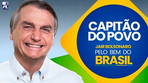 JINGLE "CAPITÃO DO POVO" - Jair BOLSONARO 22 (PL) | Eleições 2022 @SHORTS CNN