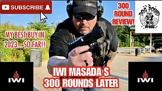 IWI MASADA S 9MM 300 ROUND REVIEW!