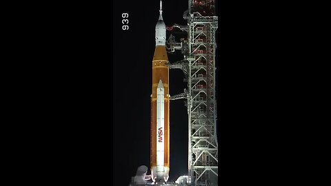 NASA Artemis Rocket I lunch from lunch pad 39B