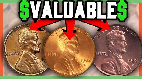 RARE PENNIES WORTH MONEY - RARE COINS TO LOOK FOR!!