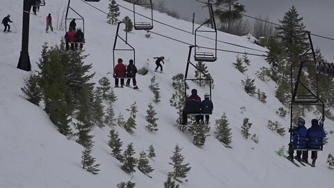 People pack Bogus Basin for Supply Chain Saturday