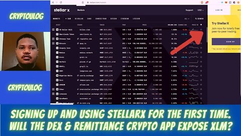 Signing Up And Using StellarX For The First Time. Will The DEX & Remittance Crypto App Expose XLM?