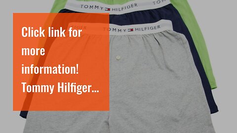 Click link for more information! Tommy Hilfiger Men's Knit Boxer