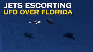 Caught on Tape 2023, UFO 2023, UFO Escorted by Jets Over Panama City Beach Best Sightings