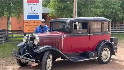 Driving across the USA via Lincoln Highway in a 1930 Ford Model A