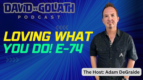 Loving What You Do - e74 - Erin Laine - David Vs Goliath #businesspodcast #businessadvice