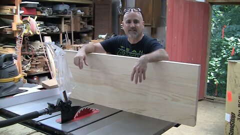 CUT WIDE BOARDS ON YOUR TABLE SAW