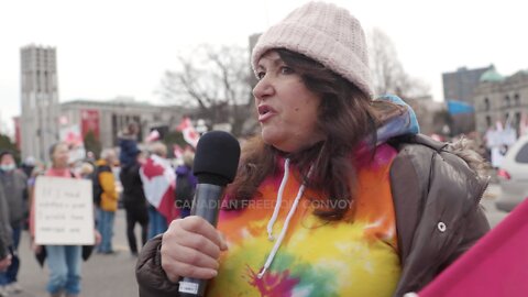 Victoria, BC Interview with Protesters | video 4