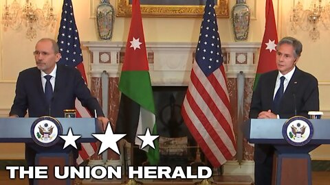Secretary of State Blinken and Jordanian Foreign Minister Safadi Hold A Joint Press Conference