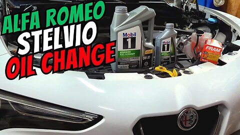 Quick & Easy: How to Change Your Alfa Romeo Stelvio's Oil & Filter at Home *PLUS* Reset Oil Light