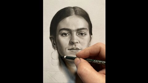 Portrait of Frida Kahlo