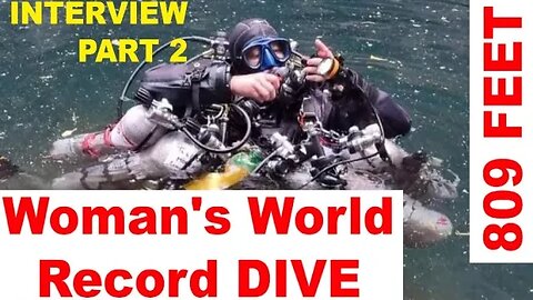 Breaking Boundaries: Karen van den Oever Sets New Women's Cave Diving Record | Full Interview PART 2