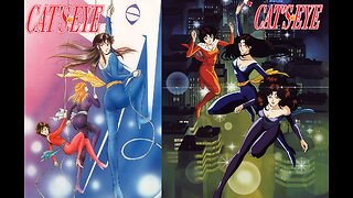 Cat's Eye (80's Anime) Episode 1 - you're a Sexy Thief (English Subbed)