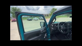 Tulsa Auto Wraps | White Glove Auto | Green Jeep
