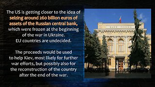 If the West seizes the Russian central bank assets, every country will ask itself: am I next?