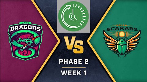 SMITE Pro League Phase 2 Week 1 Jade Dragons Vs Solar Scarabs (Just the Action)