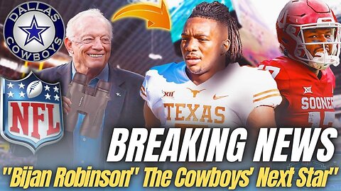 🛑 BREAKING NEWS | "Bijan Robinson: The Cowboys' Next Star" Dallas Cowboys News | Draft NFL. #draft