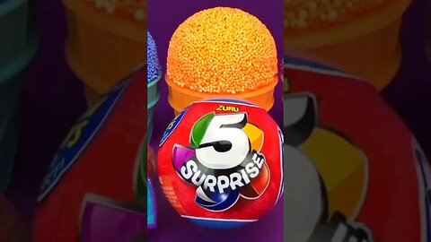 Play Foam 5 Surprise Chupa Chups Surprise #creativitycorners436#kidsvideo #adventure