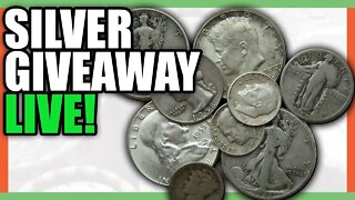 GIVEAWAY TIME!! SILVER MORGAN DOLLAR AND MORE SILVER COINS