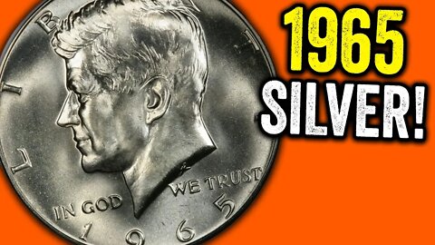 1965 SILVER HALF DOLLAR COINS WORTH MONEY - RARE & VALUABLE US COINS